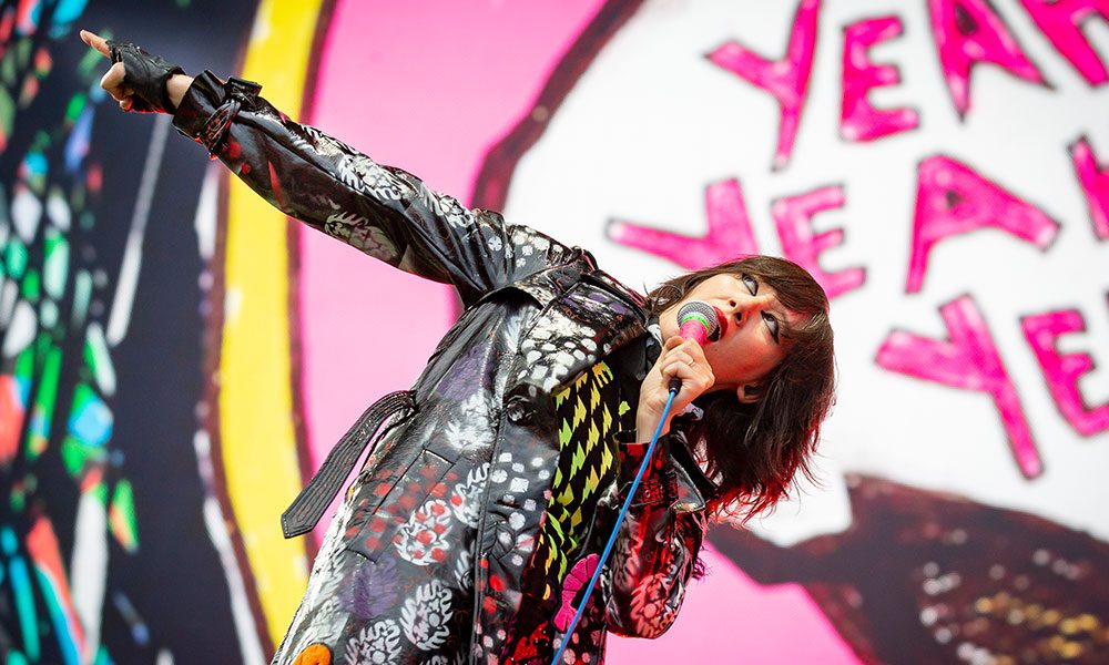 Yeah Yeah Yeahs on stage